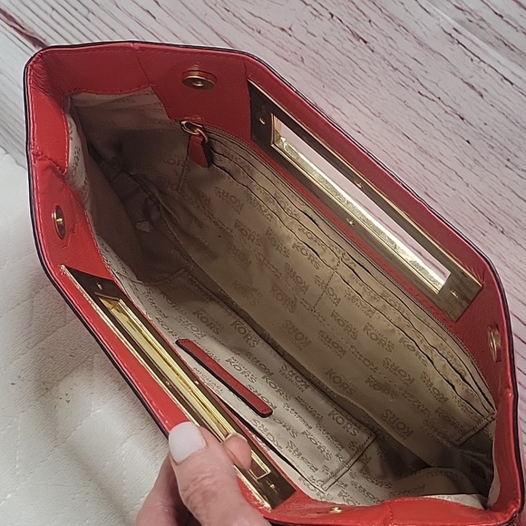 Michael Kors Red Clutch Bag - Picture 4 of 4